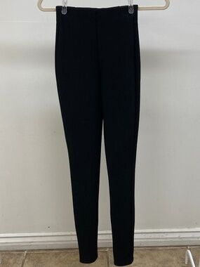 ZARA Black Ribbed Slim Fit Pants